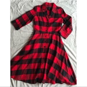 J Peterman “1947” Shirt Dress
